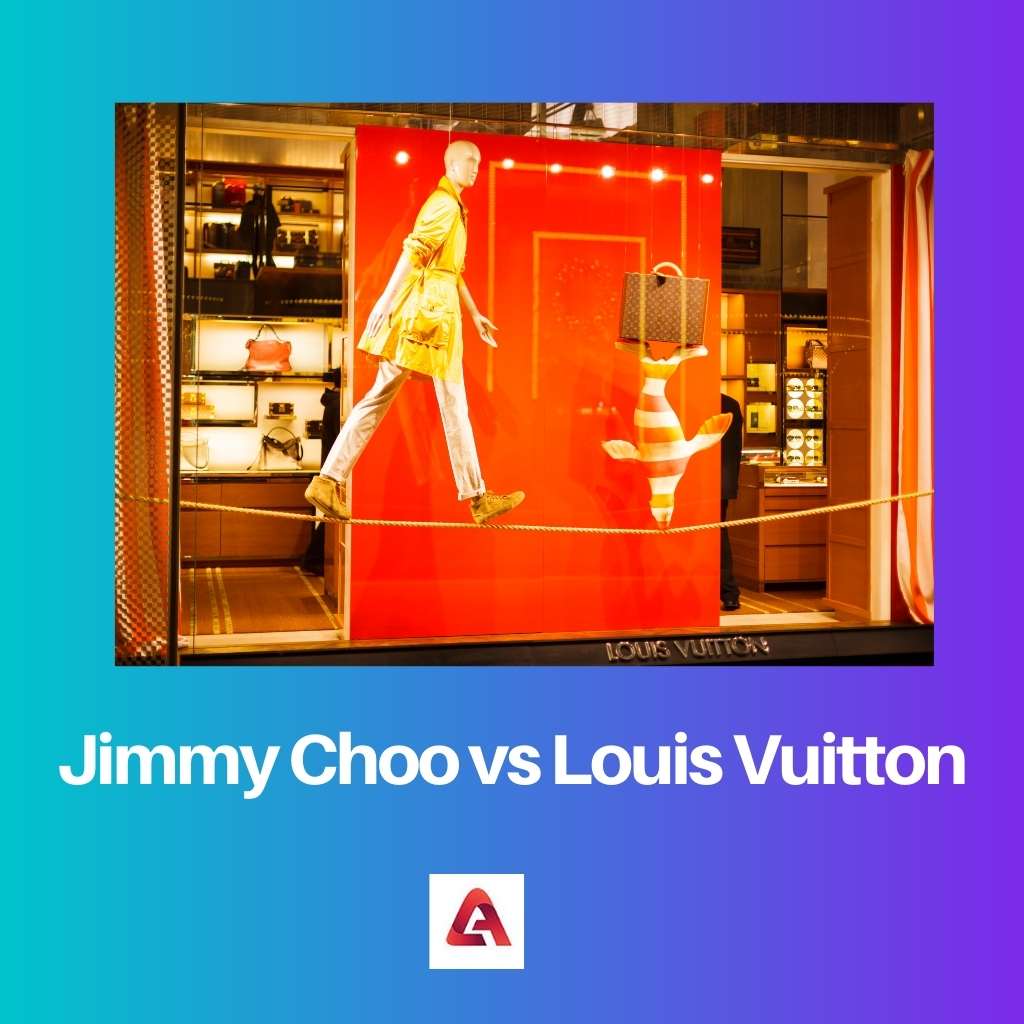 Jimmy Choo vs Louis Vuitton