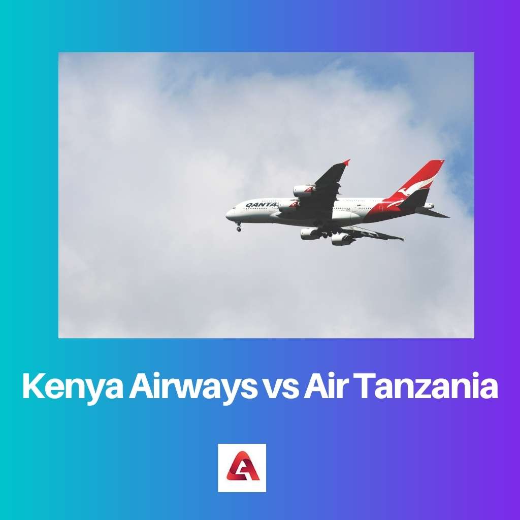 Kenya Airways vs Air Tanzania