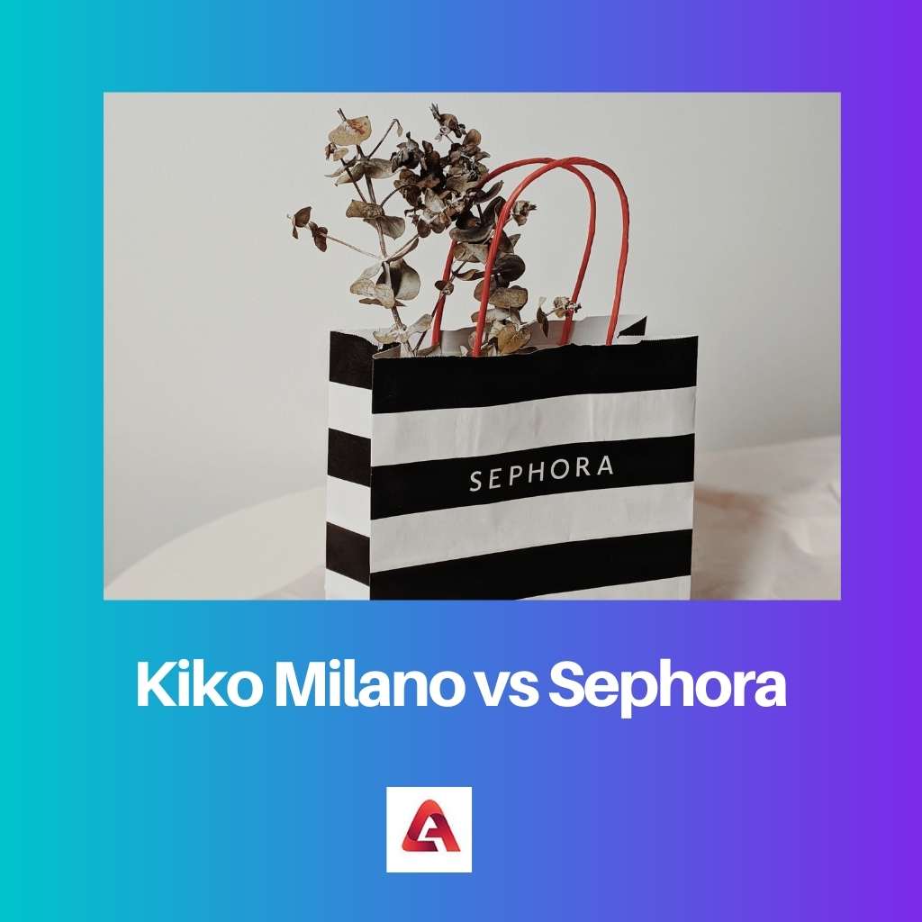 Kiko Milano vs Sephora