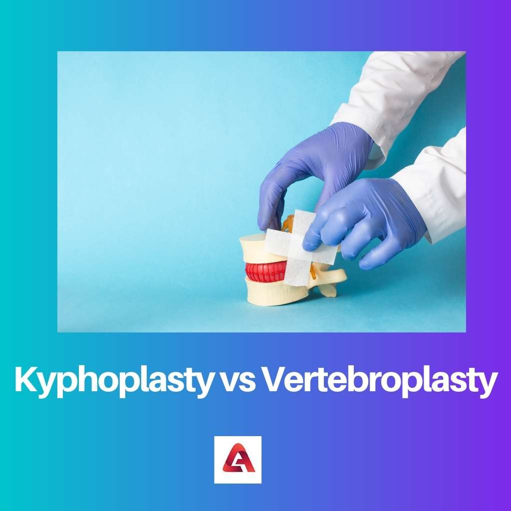 Kyphoplasty vs Vertebroplasty