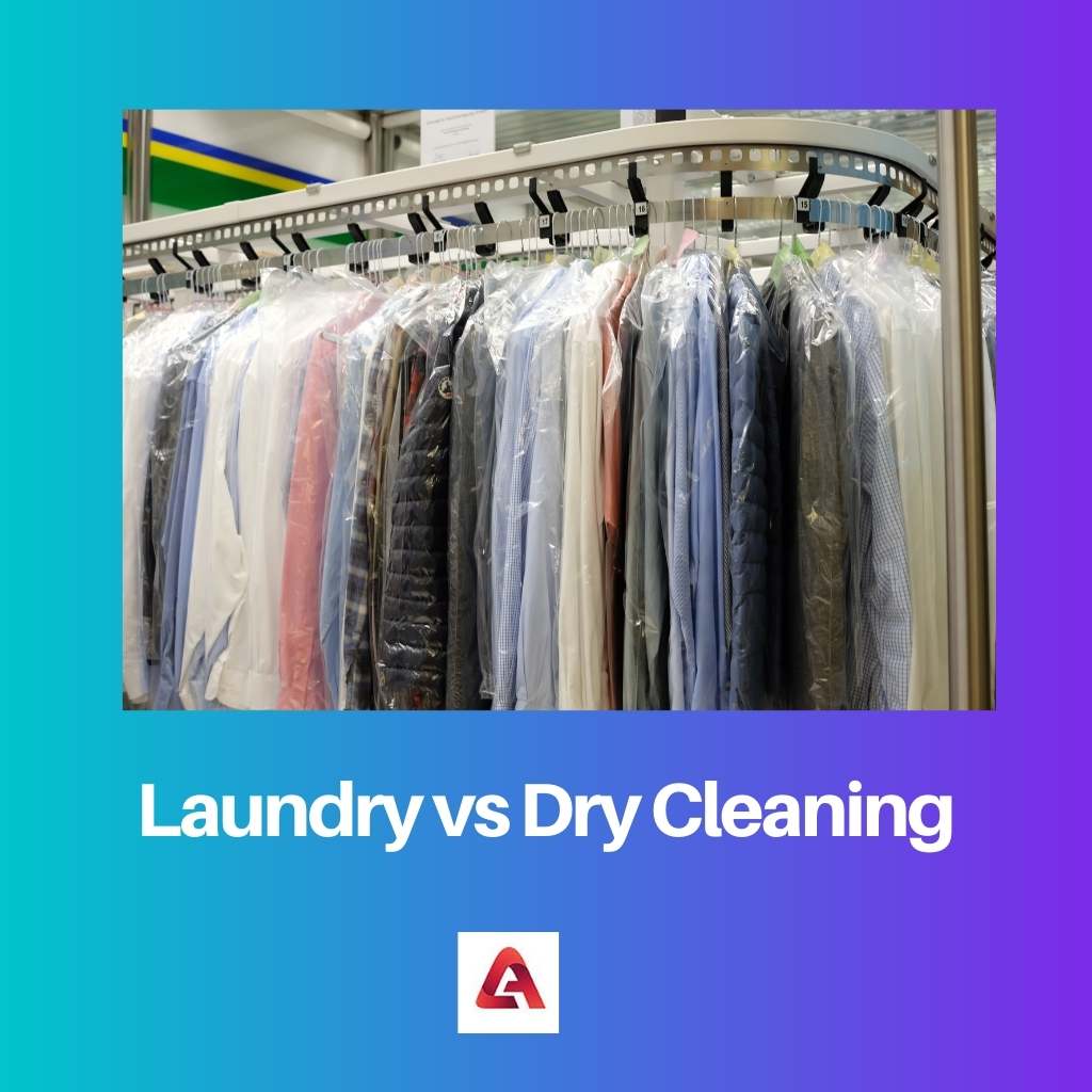Laundry vs Dry Cleaning