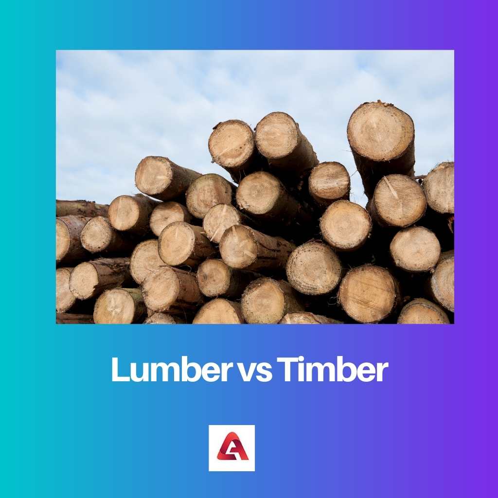 Lumber vs Timber