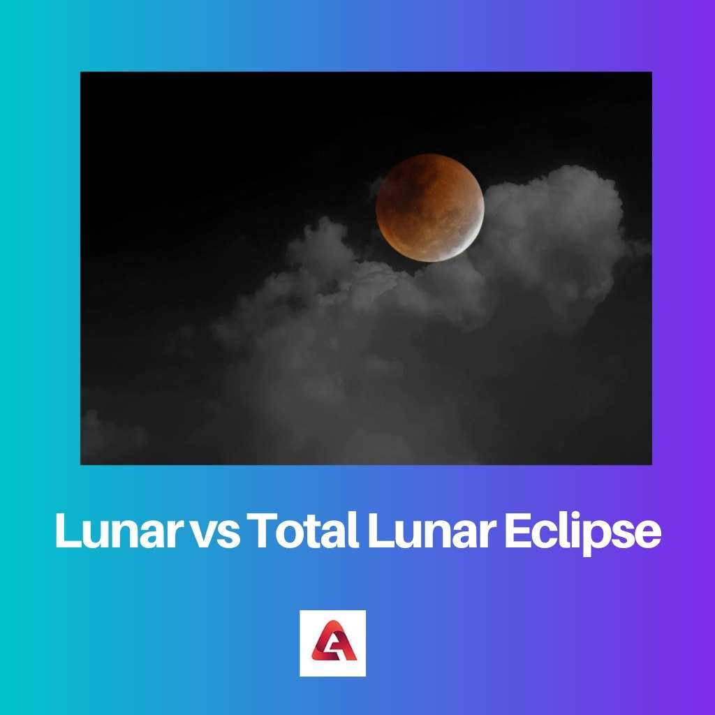 Lunar vs Total Lunar Eclipse