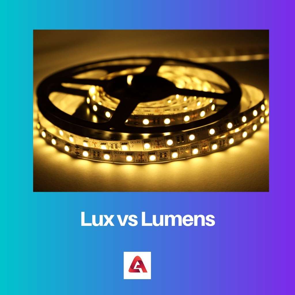 Lux vs Lumens