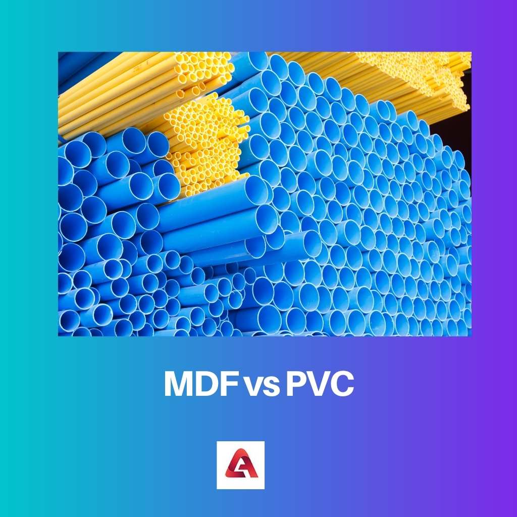 MDF vs PVC
