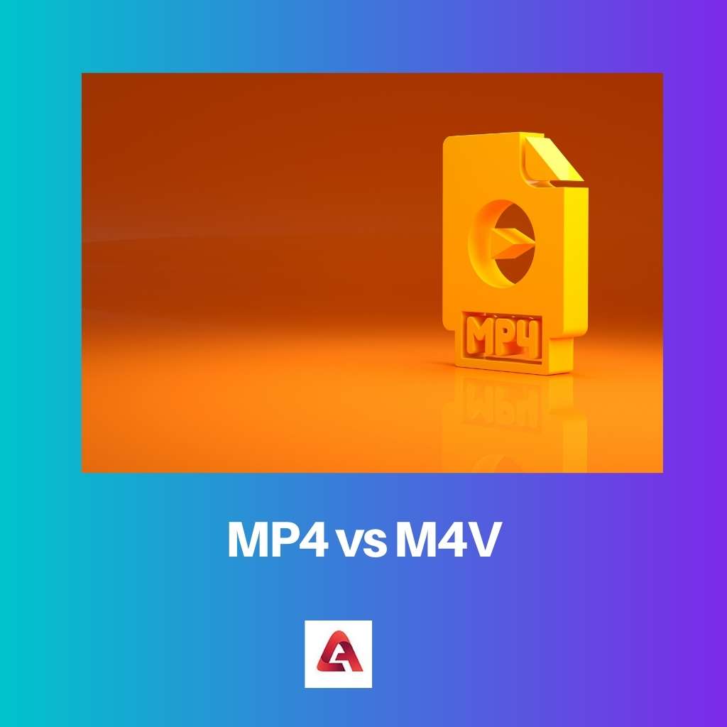 MP4 vs M4V