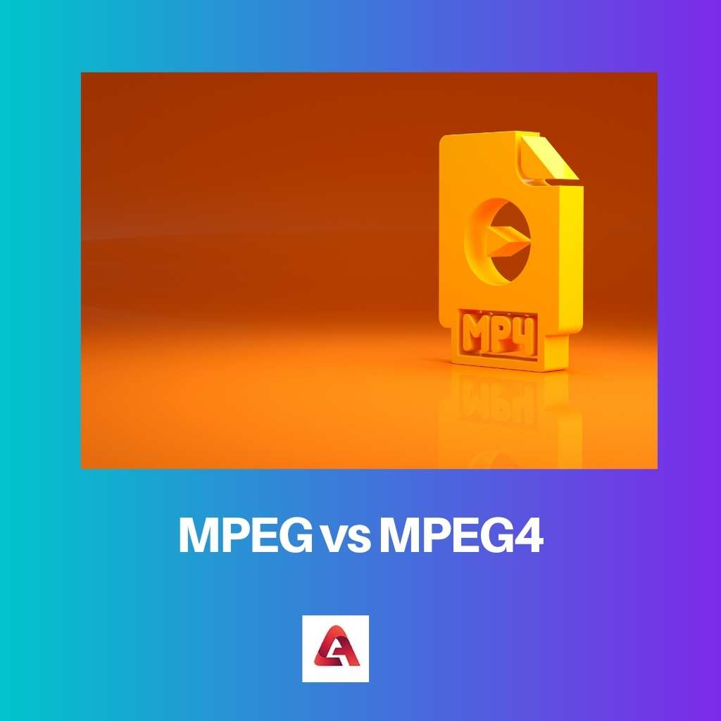 MPEG vs MPEG4