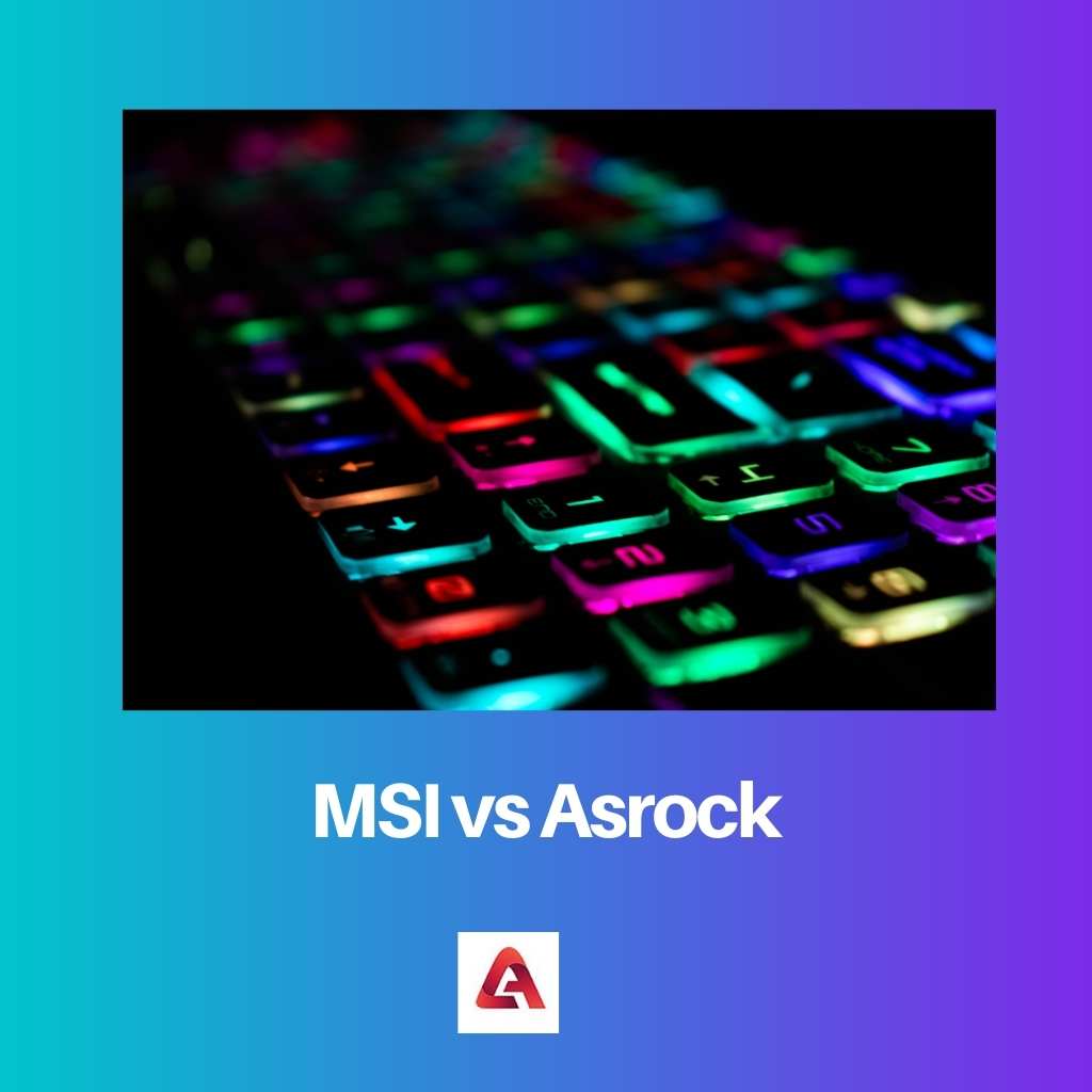 MSI vs Asrock
