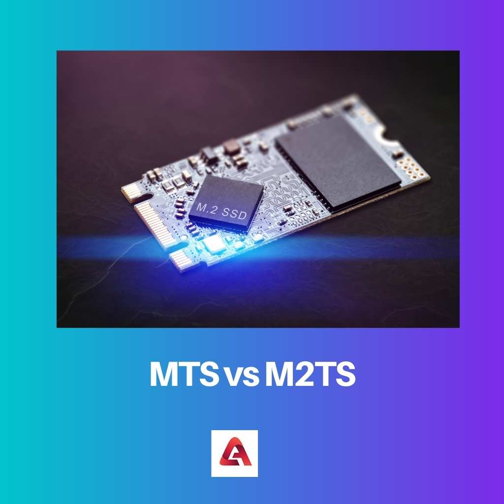 MTS vs M2TS