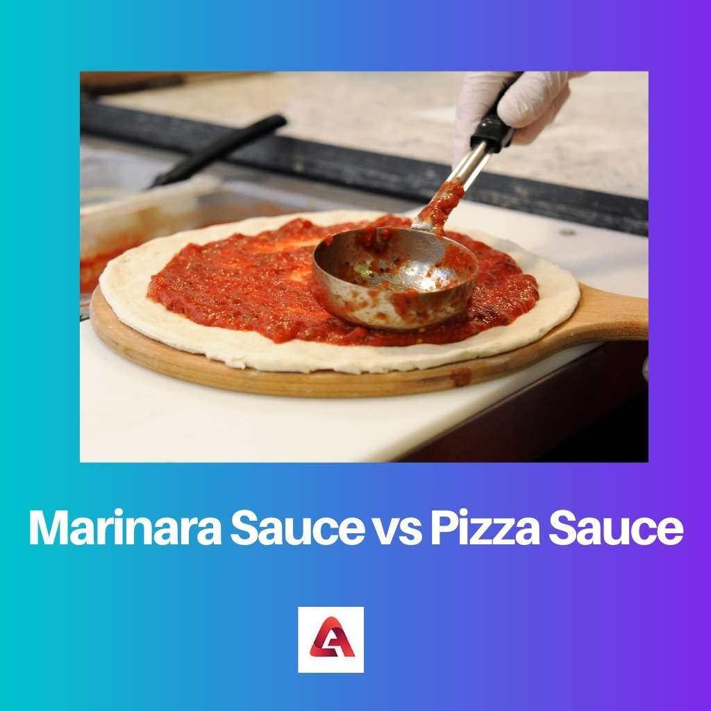 Marinara Sauce vs Pizza Sauce