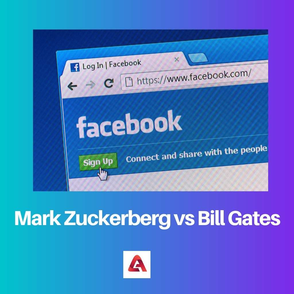 Mark Zuckerberg vs Bill Gates