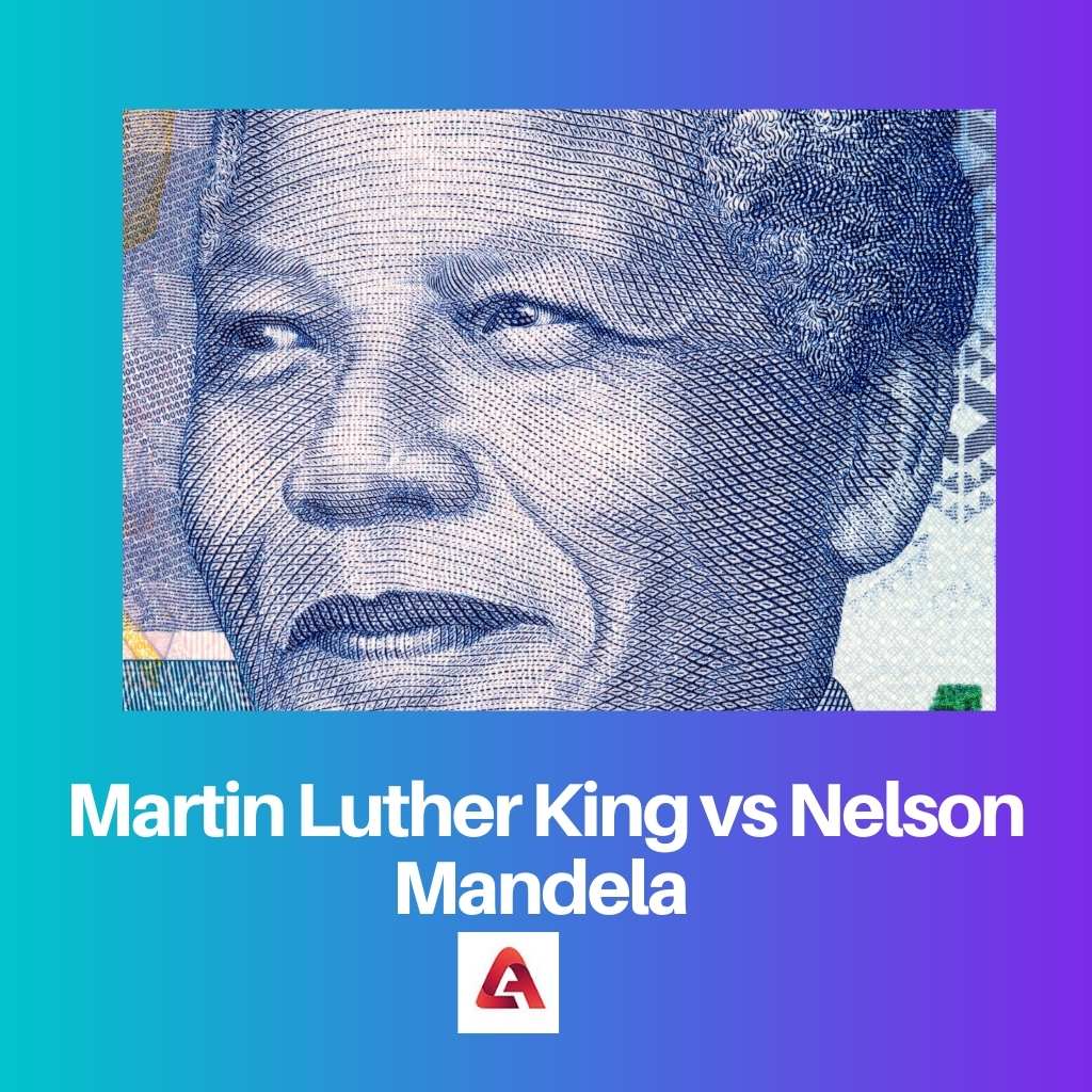 Martin Luther King vs Nelson Mandela