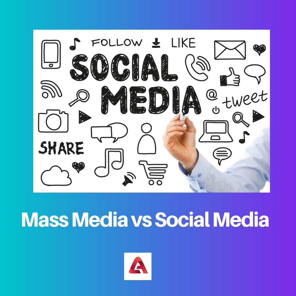 Mass Media vs Social Media