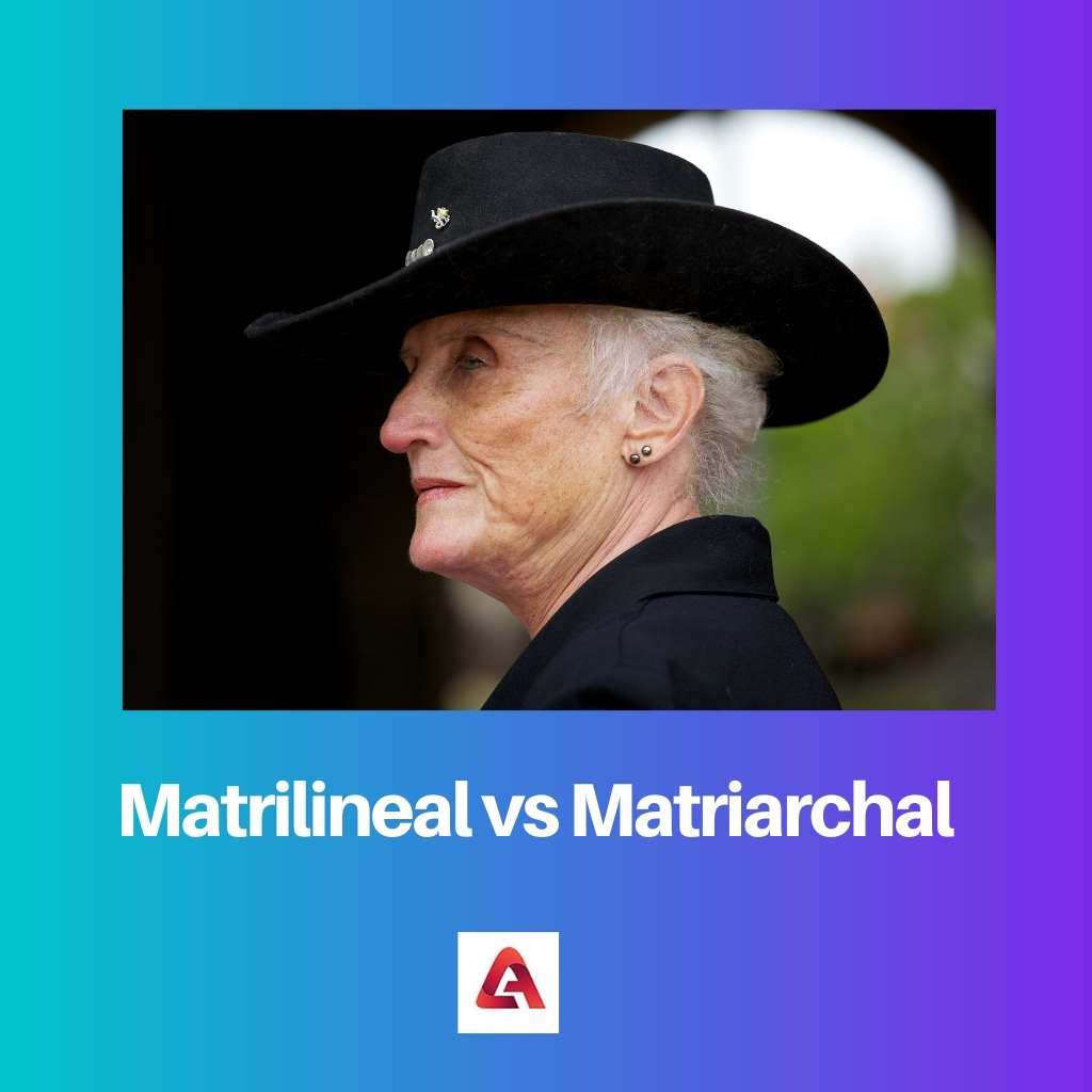 Matrilineal vs Matriarchal