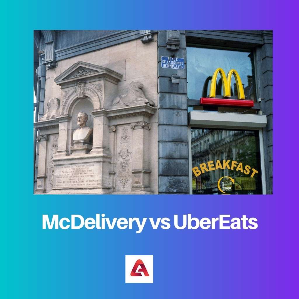 McDelivery vs UberEats