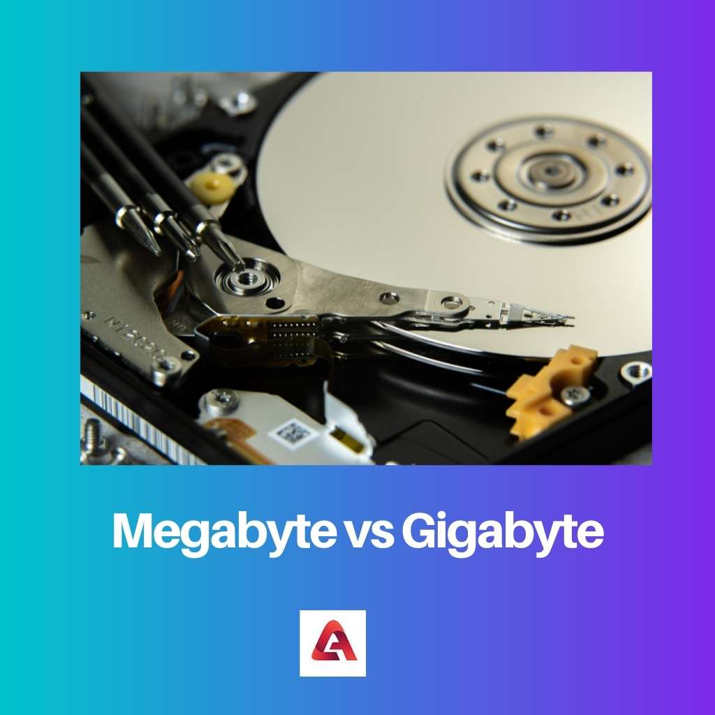 Megabyte vs Gigabyte