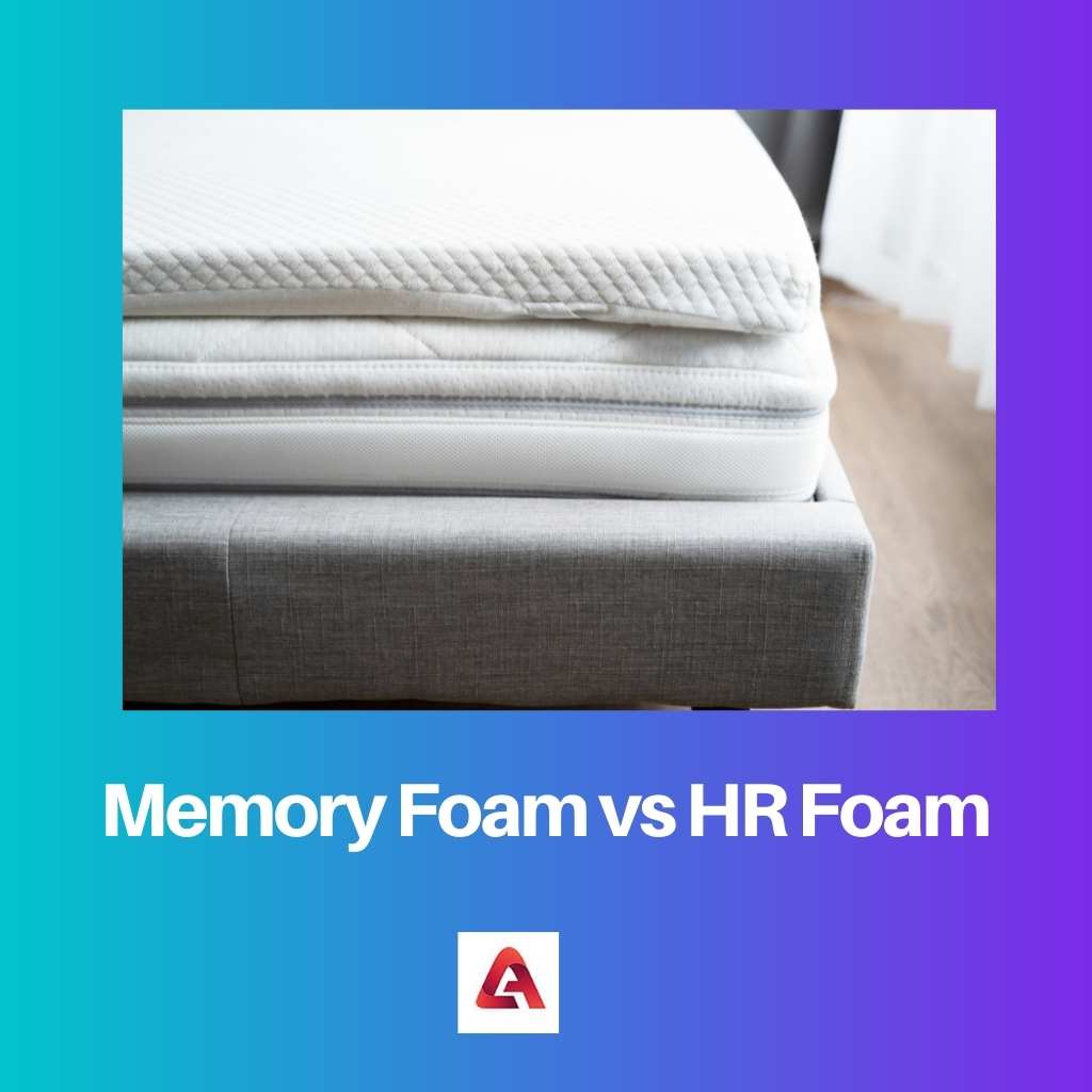 Memory Foam vs HR Foam