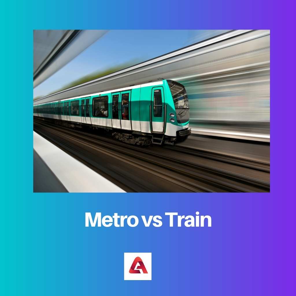 Metro vs Train