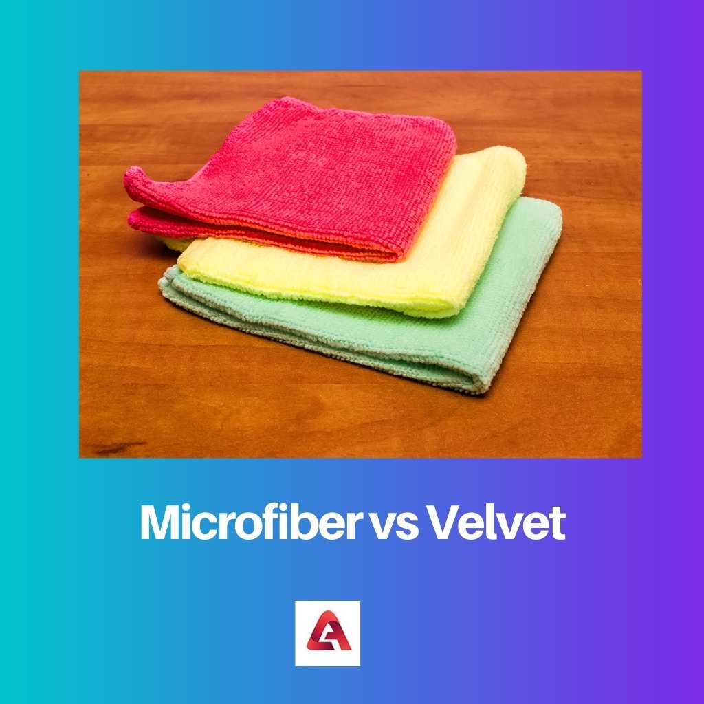 Microfiber vs Velvet