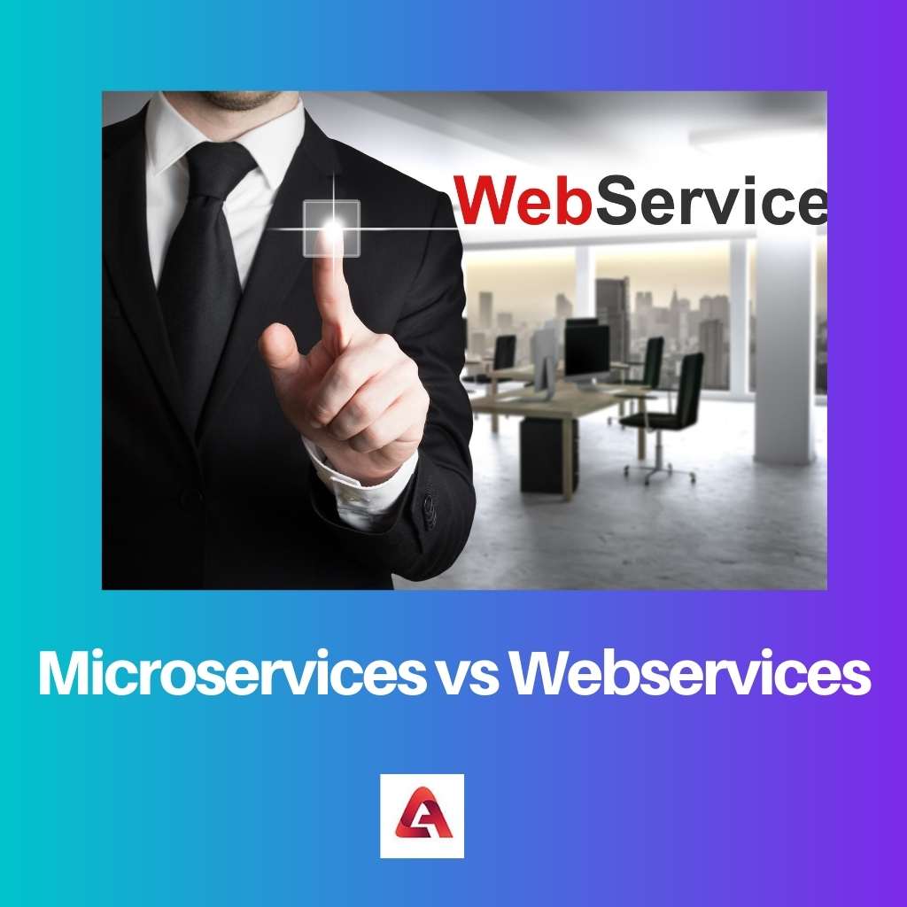 Microservices vs Webservices