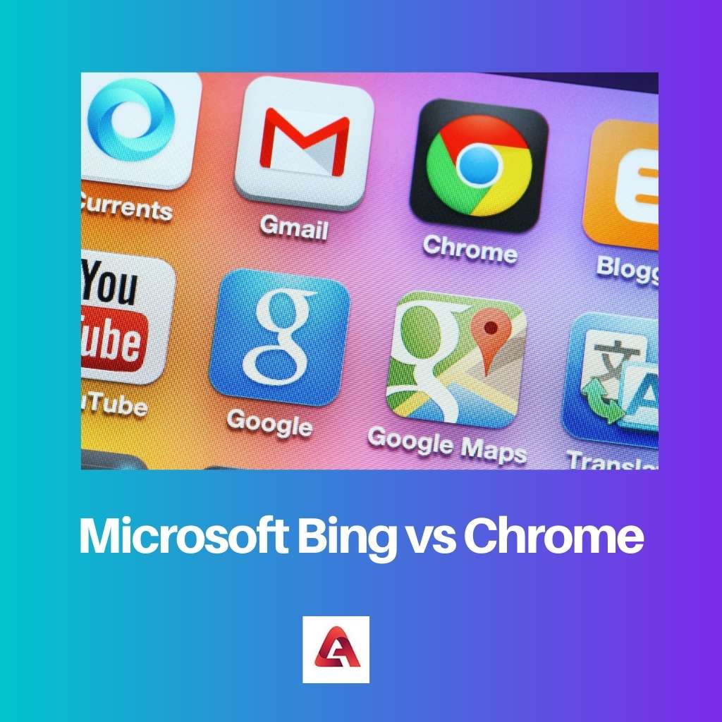 Microsoft Bing vs Chrome