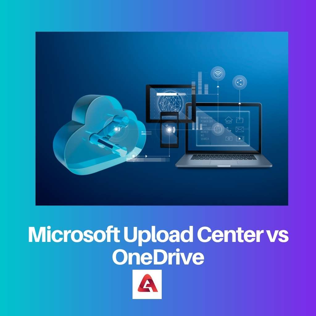 Microsoft Upload Center vs OneDrive