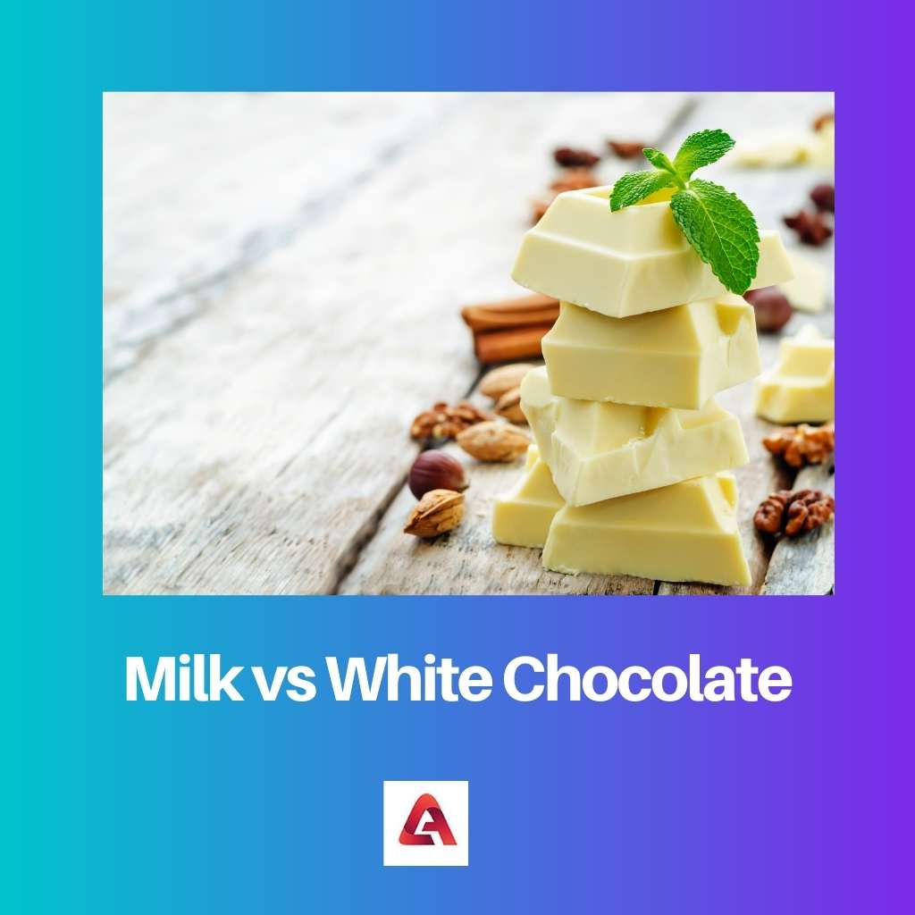 Milk vs White Chocolate