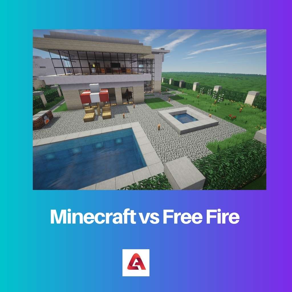 Minecraft vs Free Fire