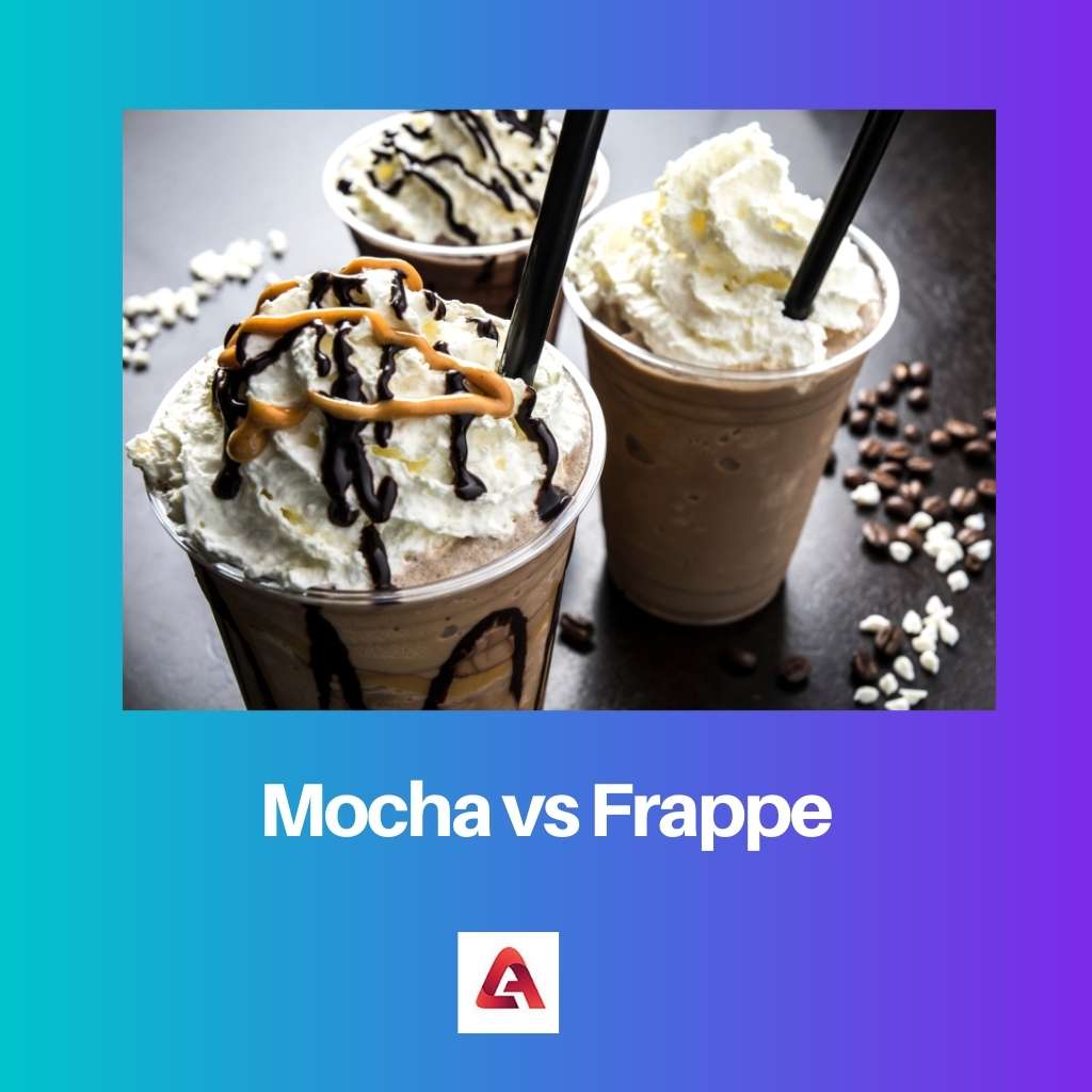 Mocha vs Frappe