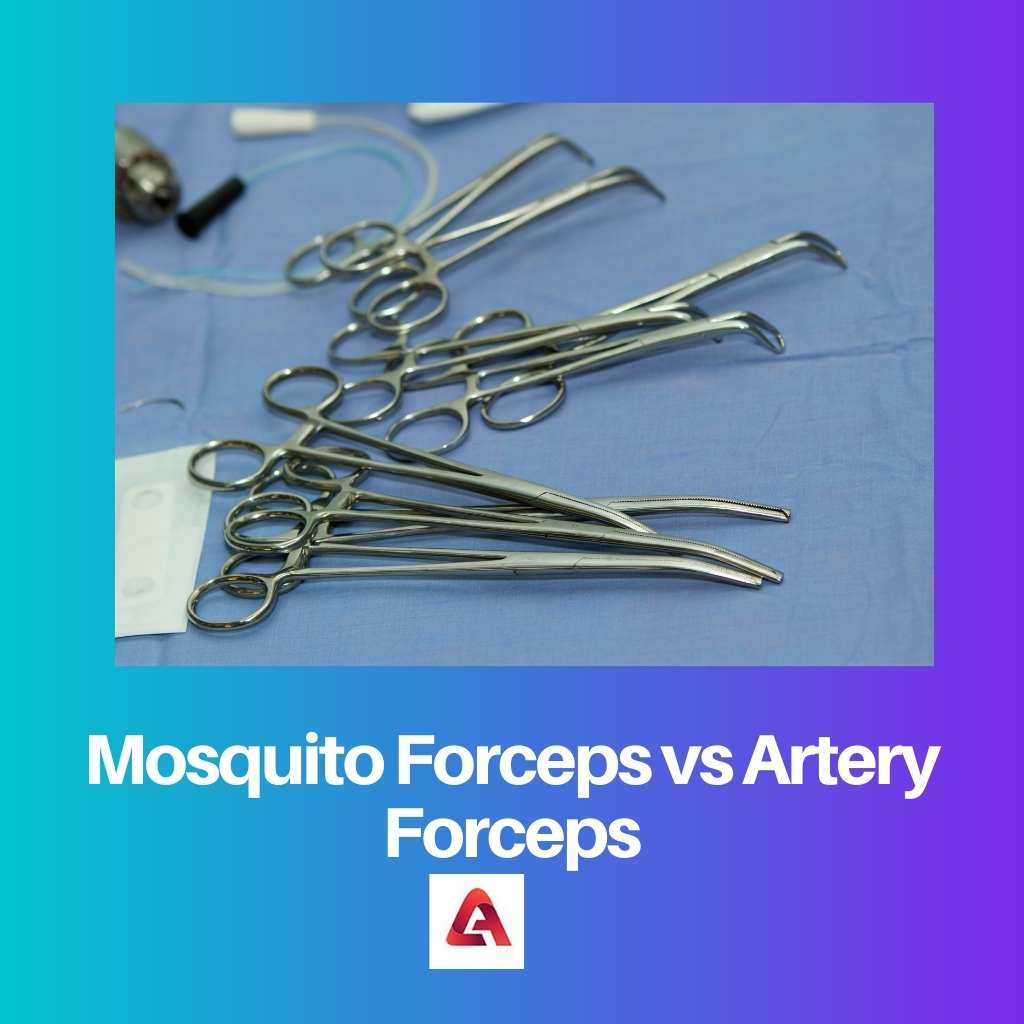 Mosquito Forceps vs Artery Forceps