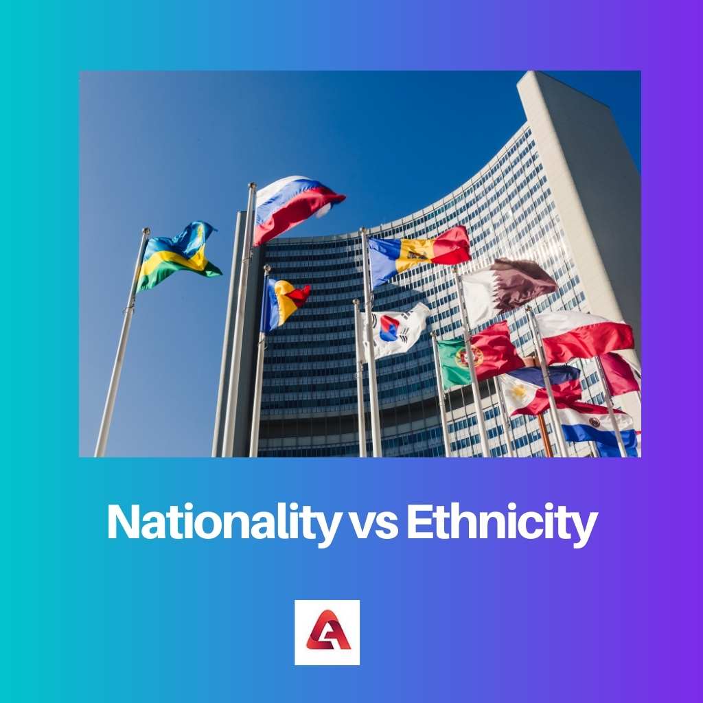 Nationality vs Ethnicity