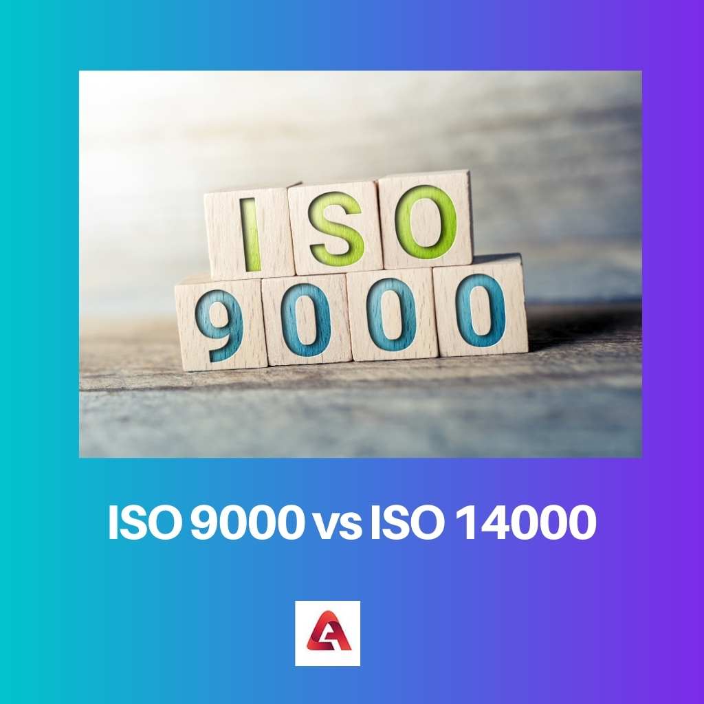NauseaISO 9000 vs ISO 14000vs Fatigue