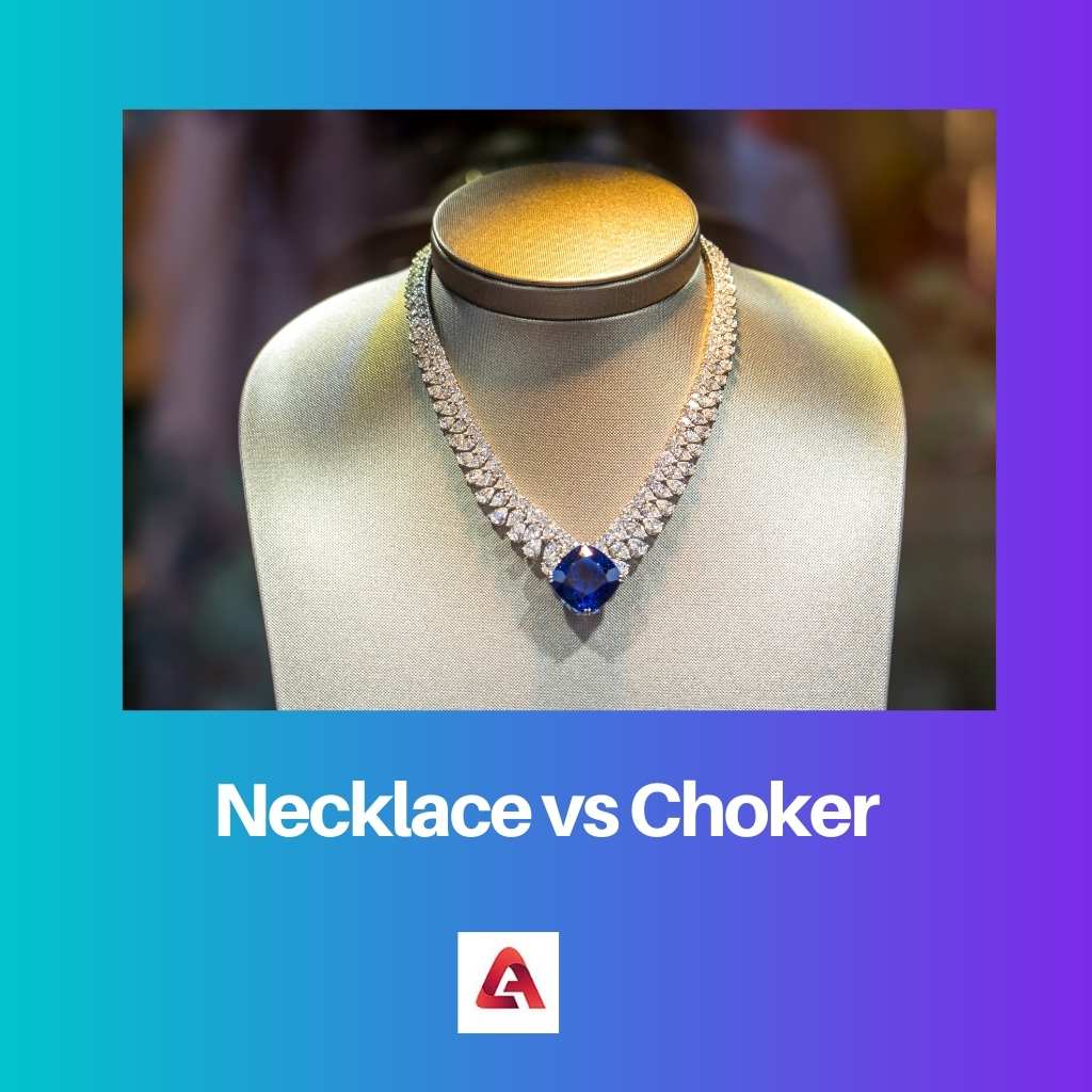 Necklace vs Choker 1