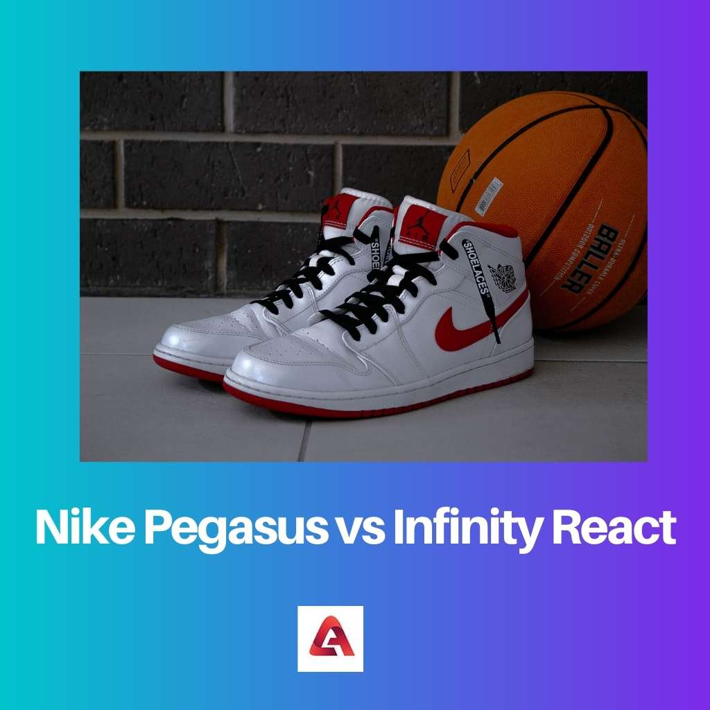 Nike Pegasus vs Infinity React