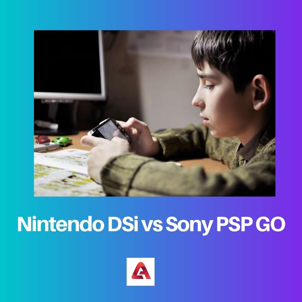 Nintendo DSi vs Sony PSP GO