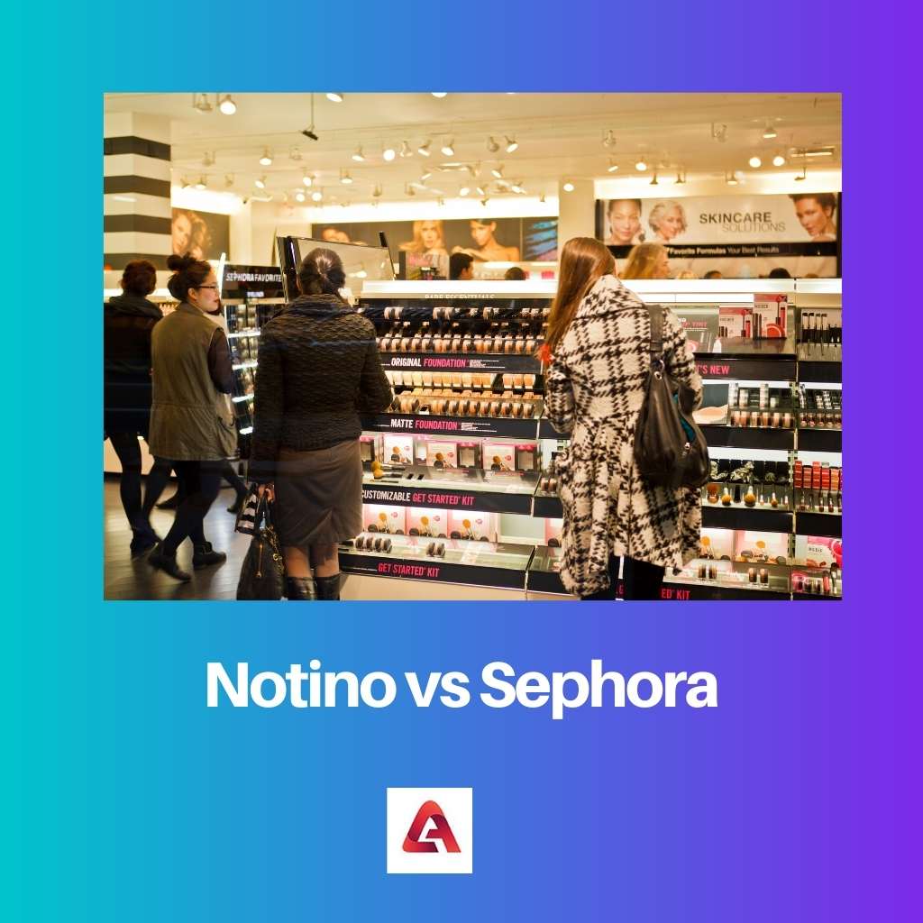 Notino vs Sephora