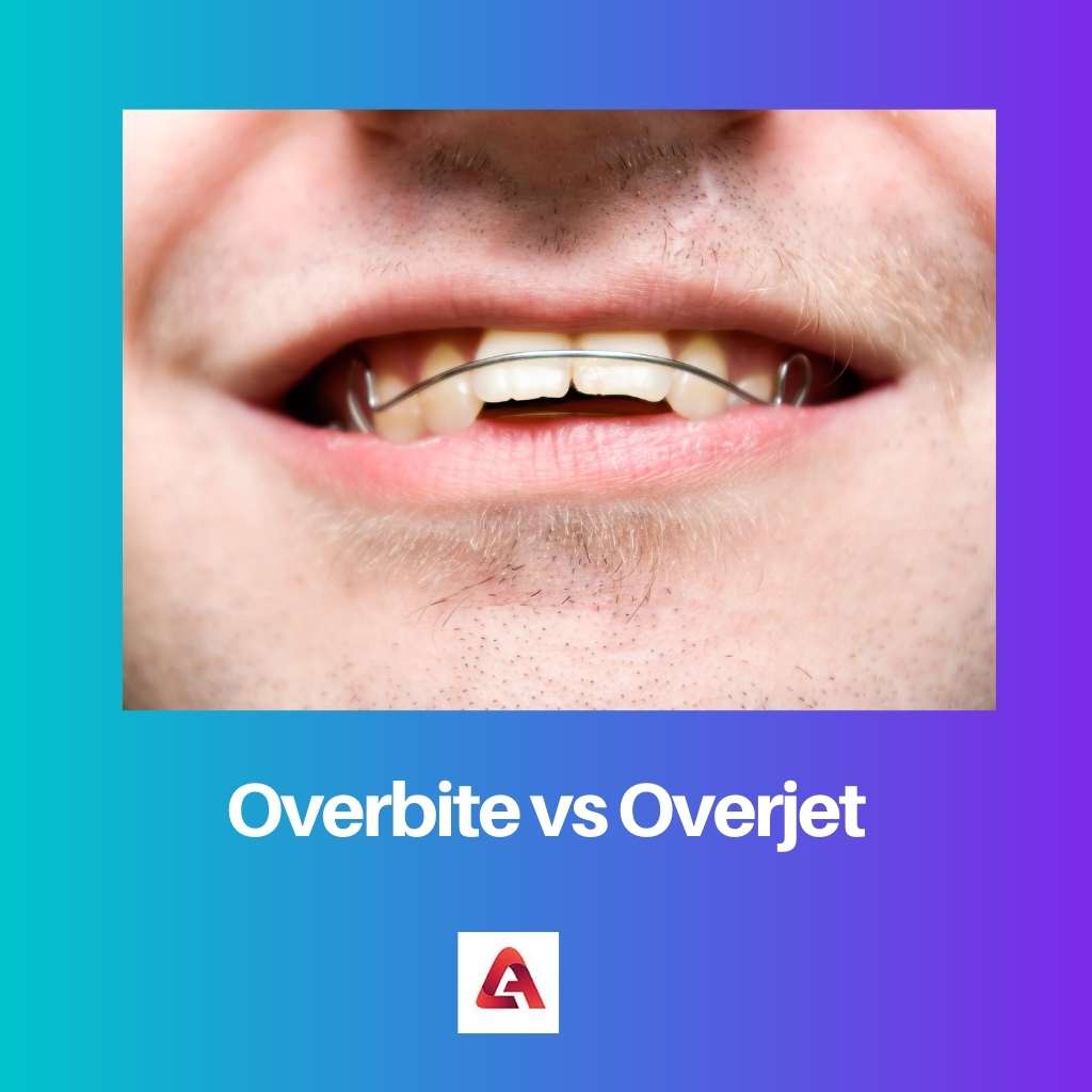 Overbite vs Overjet