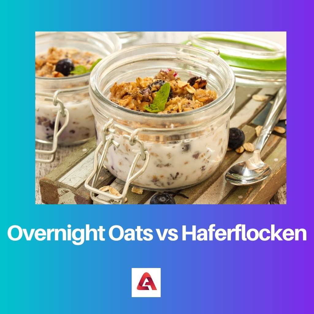 Overnight Oats vs Haferflocken