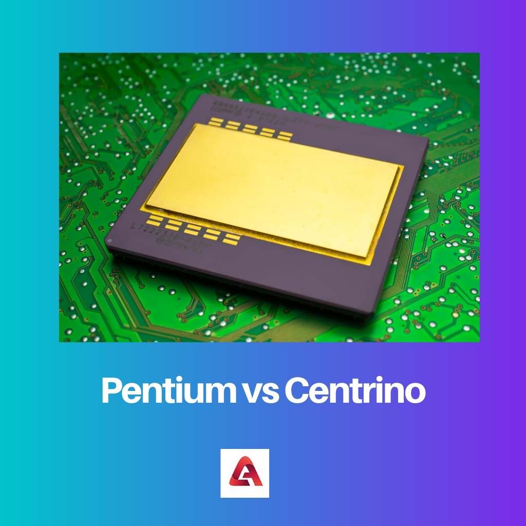 Pentium vs Centrino