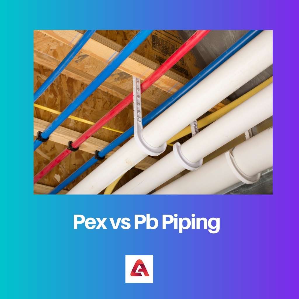 Pex vs Pb Piping