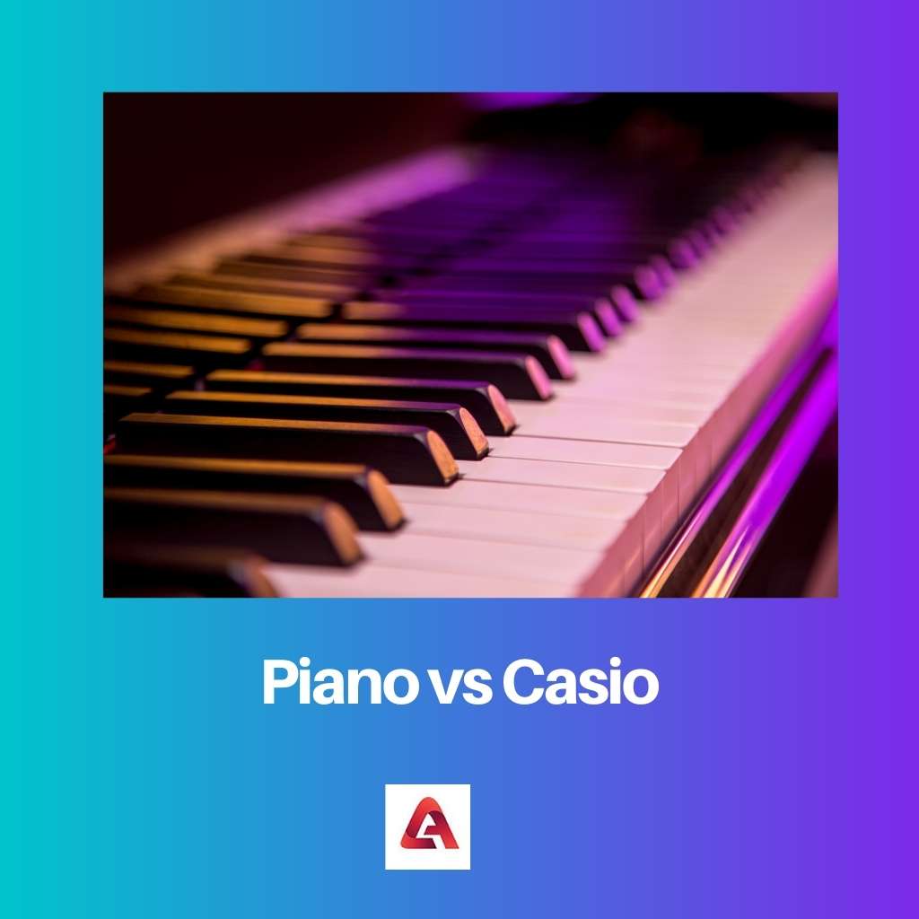 Piano vs Casio 1