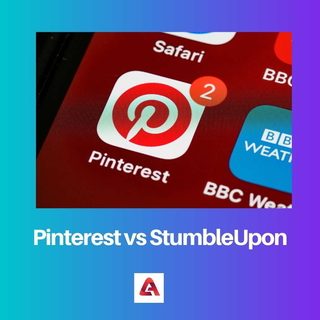 Pinterest vs StumbleUpon