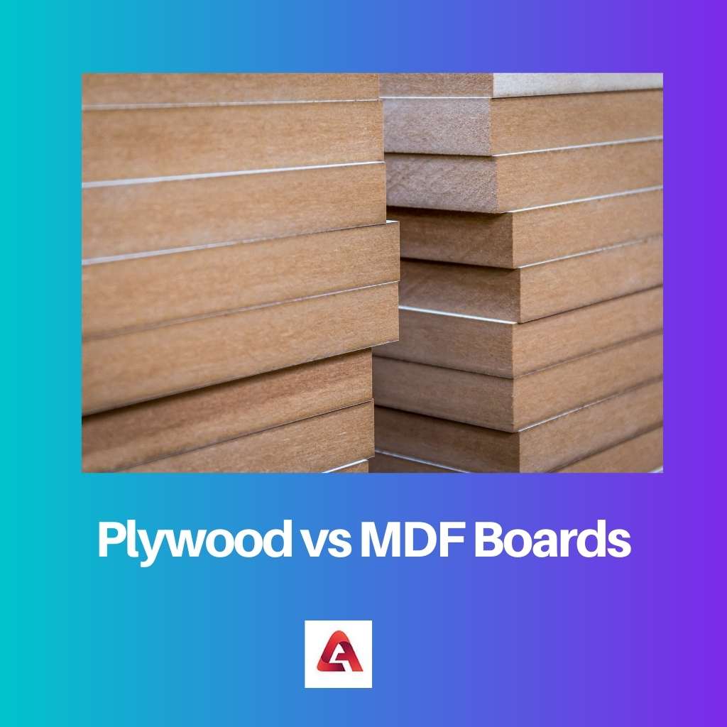 Plywood vs MDF Boards
