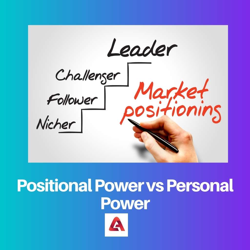 Positional Power vs Personal Power