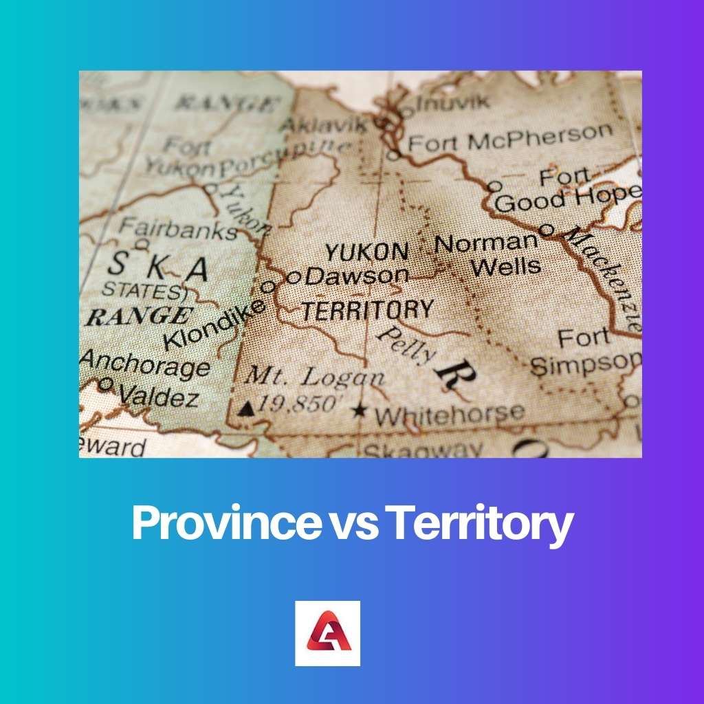 Province vs Territory