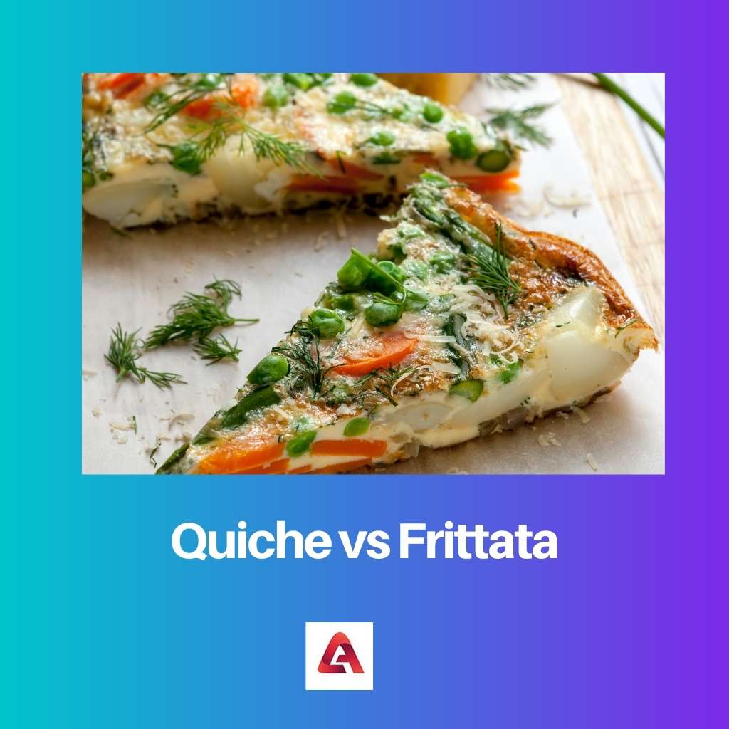 Quiche vs Frittata