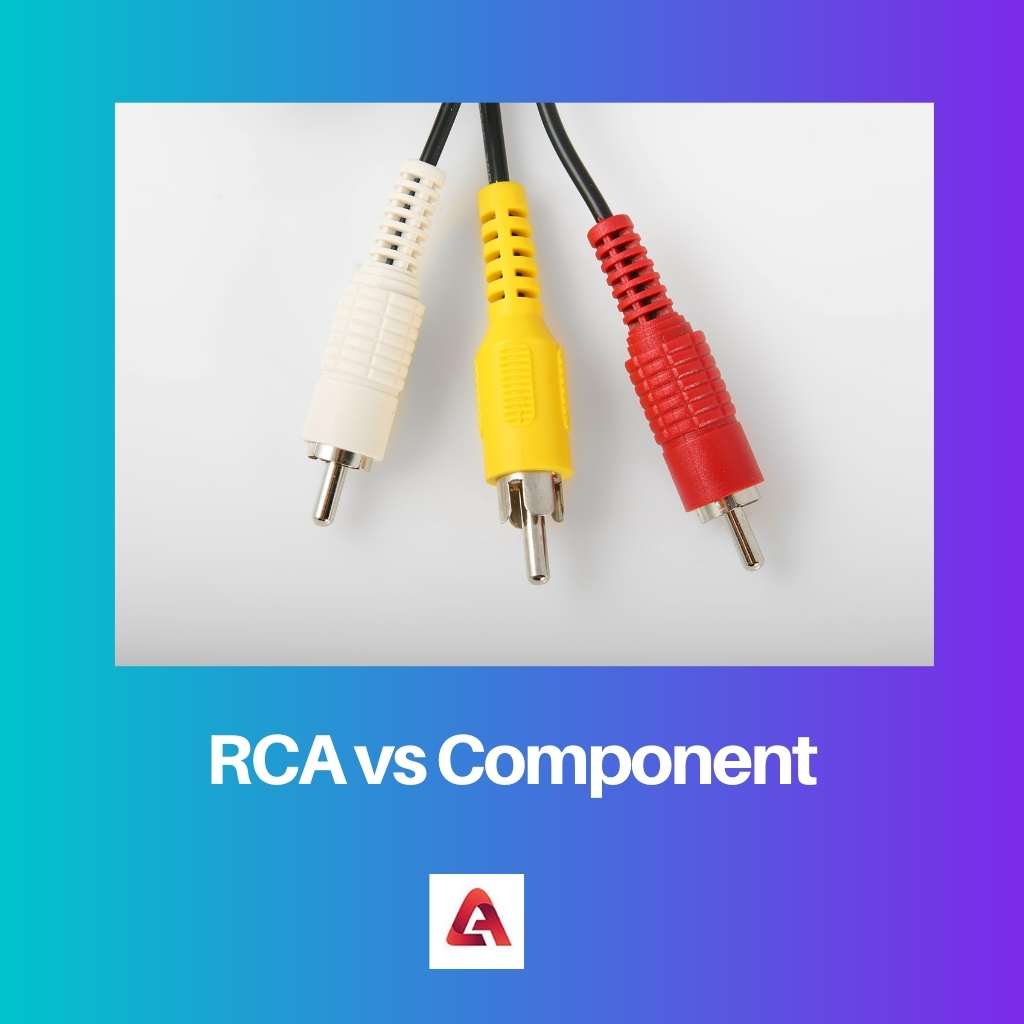 RCA vs Component