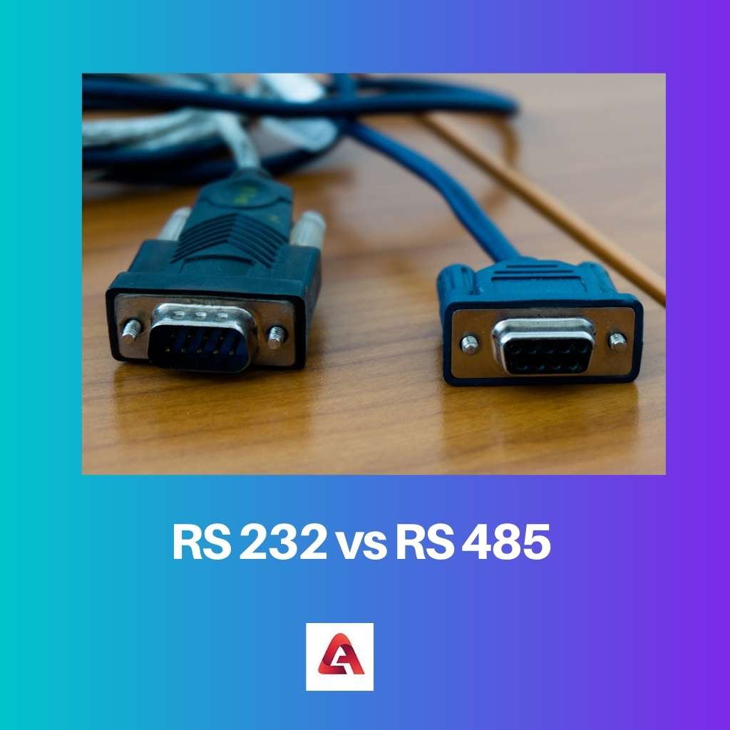RS 232 vs RS 485