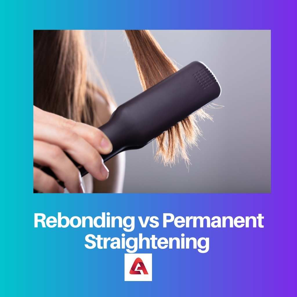 Rebonding vs Permanent Straightening