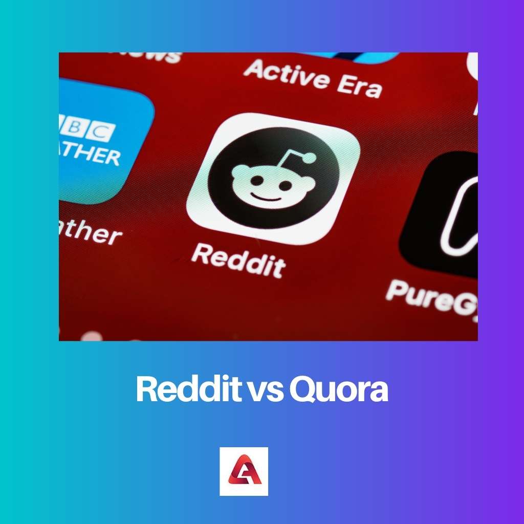 Reddit vs Quora